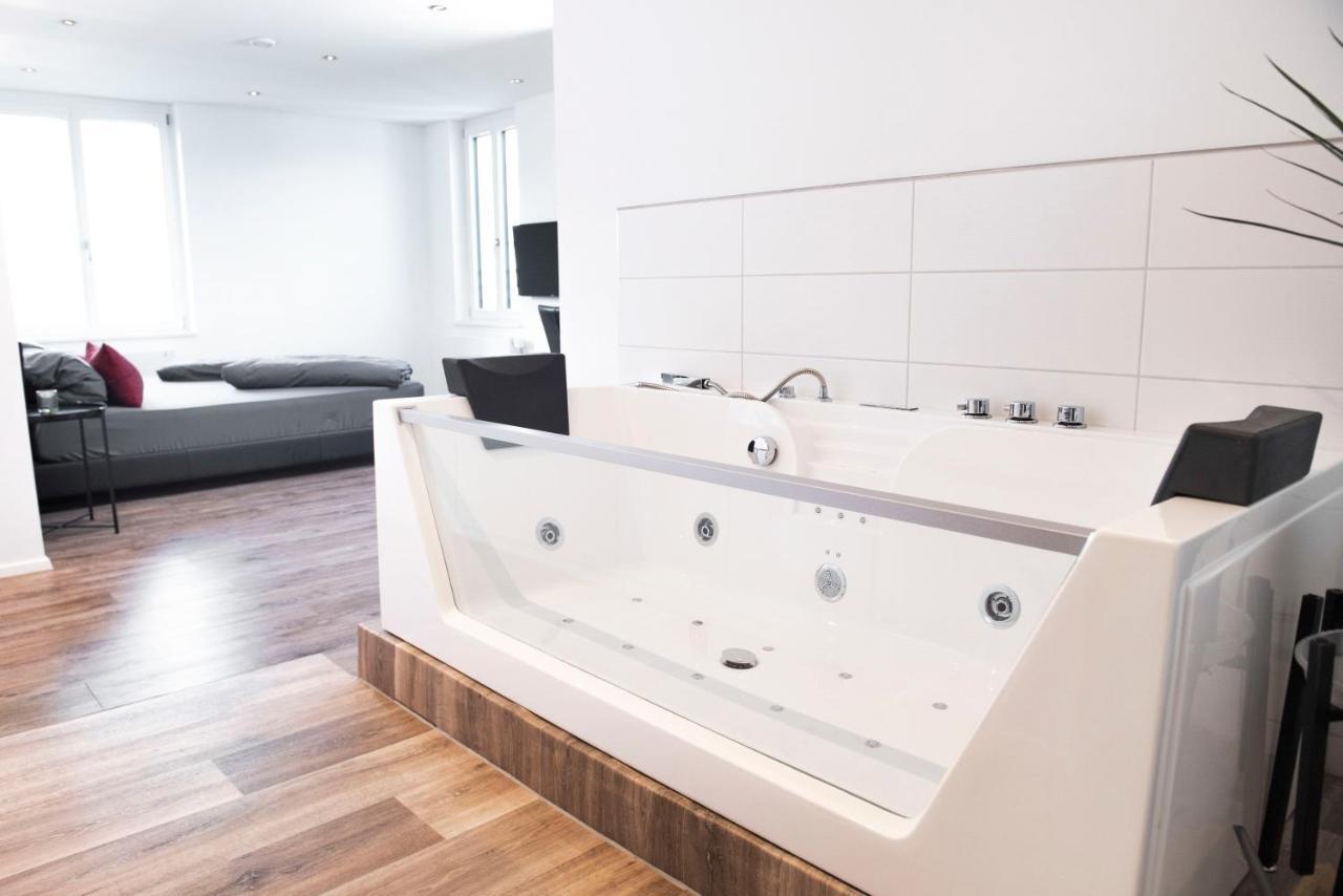 Luxus Suite Im Herzen Von Kempten***** +Parkplatz Eksteriør billede