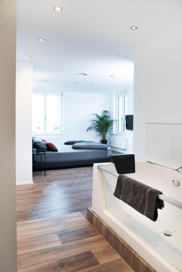 Luxus Suite Im Herzen Von Kempten***** +Parkplatz Eksteriør billede