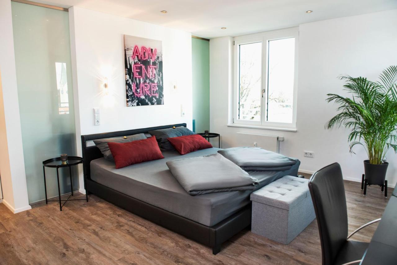Luxus Suite Im Herzen Von Kempten***** +Parkplatz Eksteriør billede
