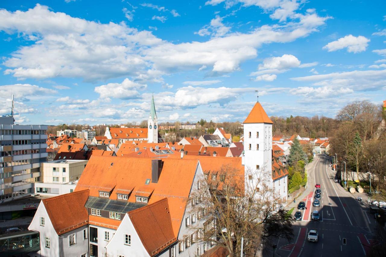Luxus Suite Im Herzen Von Kempten***** +Parkplatz Eksteriør billede