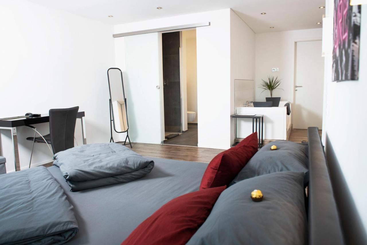 Luxus Suite Im Herzen Von Kempten***** +Parkplatz Eksteriør billede